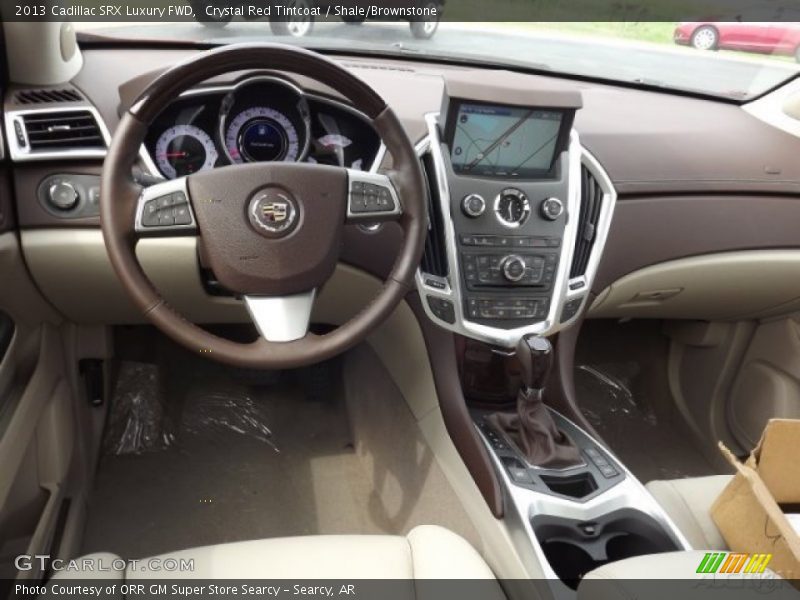 Crystal Red Tintcoat / Shale/Brownstone 2013 Cadillac SRX Luxury FWD