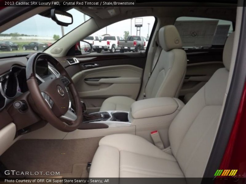 Crystal Red Tintcoat / Shale/Brownstone 2013 Cadillac SRX Luxury FWD