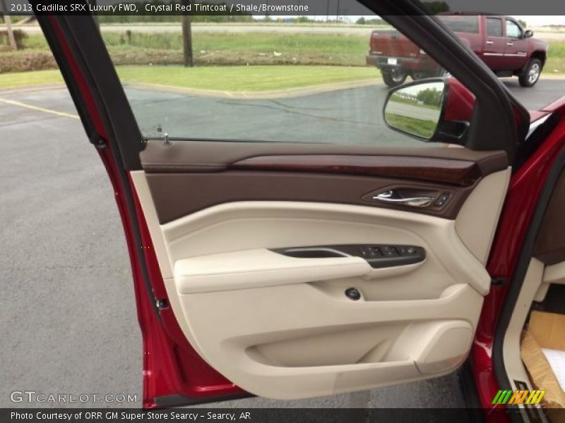 Crystal Red Tintcoat / Shale/Brownstone 2013 Cadillac SRX Luxury FWD