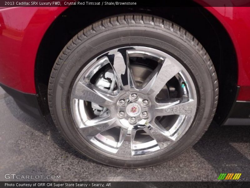 Crystal Red Tintcoat / Shale/Brownstone 2013 Cadillac SRX Luxury FWD