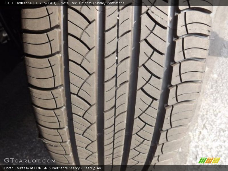 Crystal Red Tintcoat / Shale/Brownstone 2013 Cadillac SRX Luxury FWD