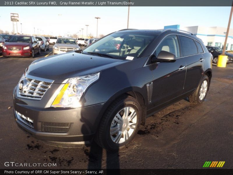 Gray Flannel Metallic / Light Titanium/Ebony 2013 Cadillac SRX Luxury FWD