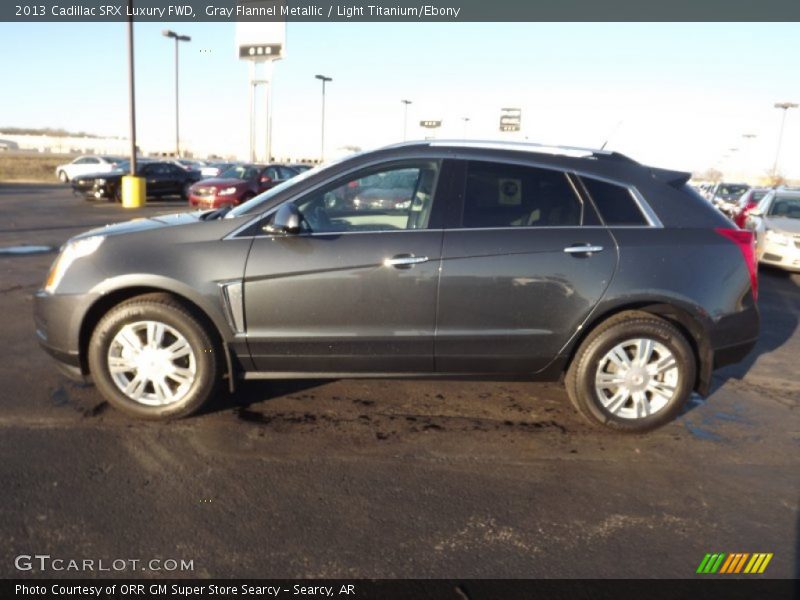 Gray Flannel Metallic / Light Titanium/Ebony 2013 Cadillac SRX Luxury FWD