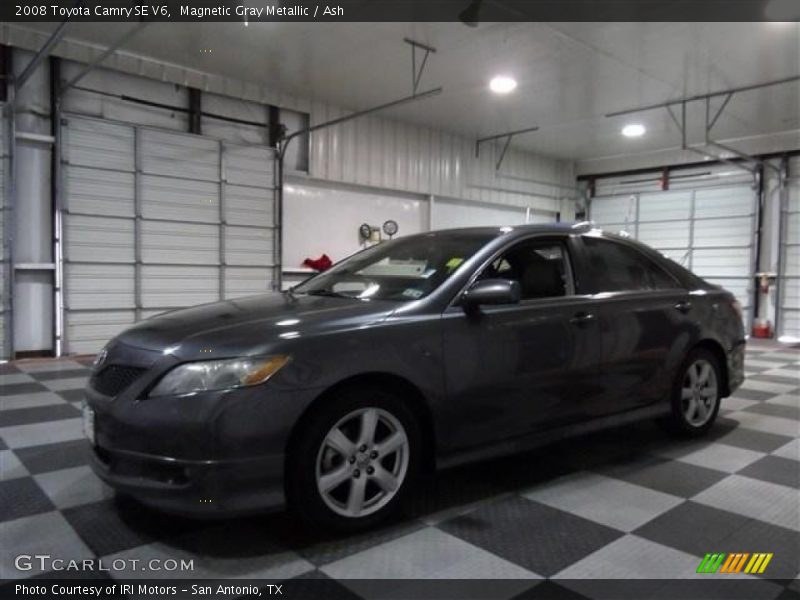 Magnetic Gray Metallic / Ash 2008 Toyota Camry SE V6