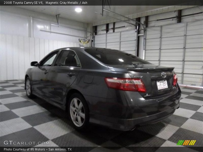 Magnetic Gray Metallic / Ash 2008 Toyota Camry SE V6