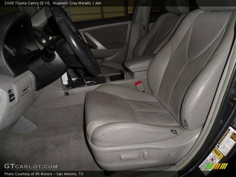 Magnetic Gray Metallic / Ash 2008 Toyota Camry SE V6