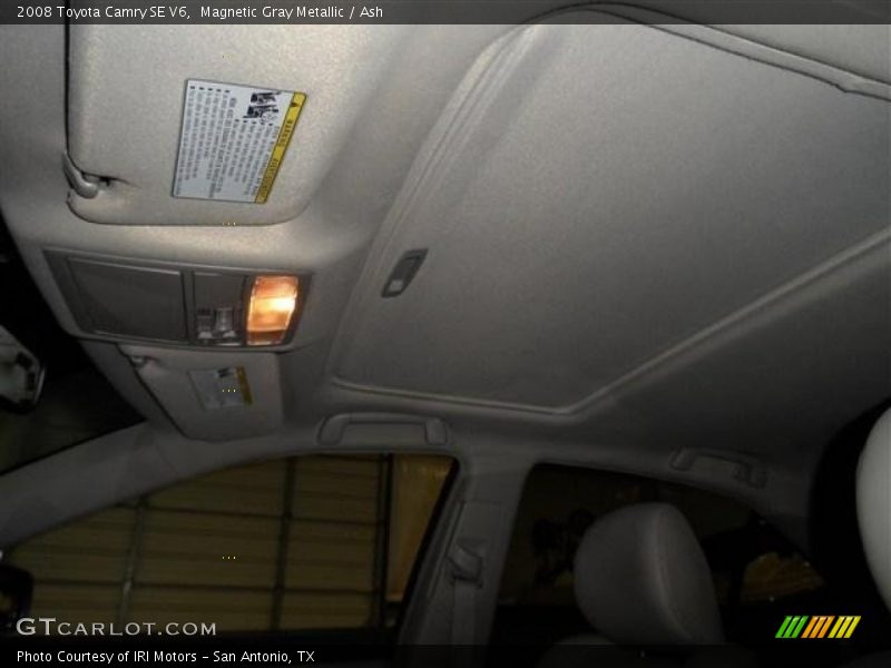 Magnetic Gray Metallic / Ash 2008 Toyota Camry SE V6