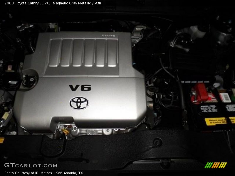 Magnetic Gray Metallic / Ash 2008 Toyota Camry SE V6