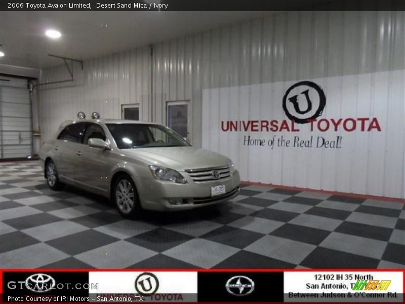Desert Sand Mica / Ivory 2006 Toyota Avalon Limited
