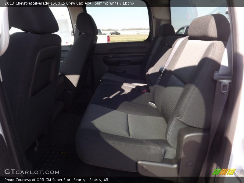 Summit White / Ebony 2013 Chevrolet Silverado 1500 LS Crew Cab 4x4