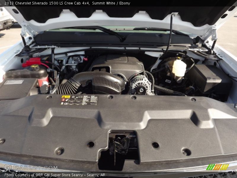 Summit White / Ebony 2013 Chevrolet Silverado 1500 LS Crew Cab 4x4