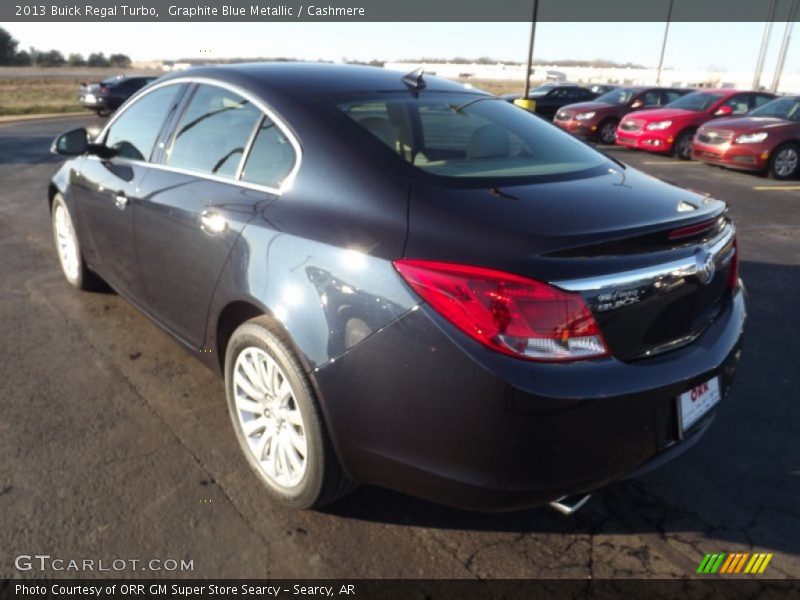 Graphite Blue Metallic / Cashmere 2013 Buick Regal Turbo
