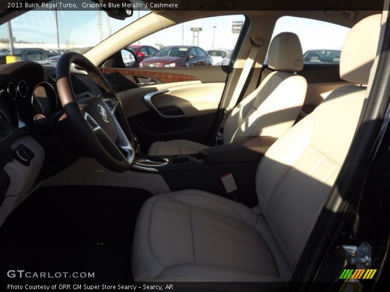 Graphite Blue Metallic / Cashmere 2013 Buick Regal Turbo