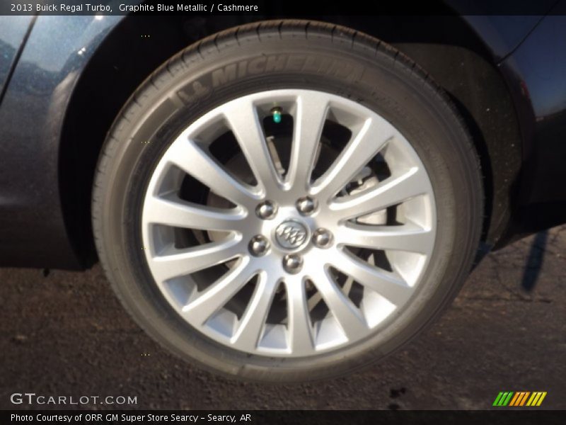 Graphite Blue Metallic / Cashmere 2013 Buick Regal Turbo
