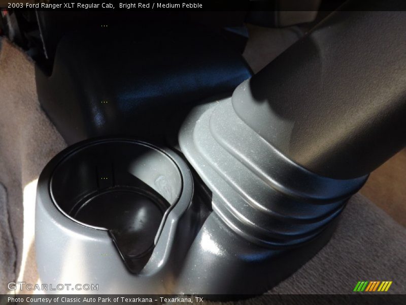 Bright Red / Medium Pebble 2003 Ford Ranger XLT Regular Cab