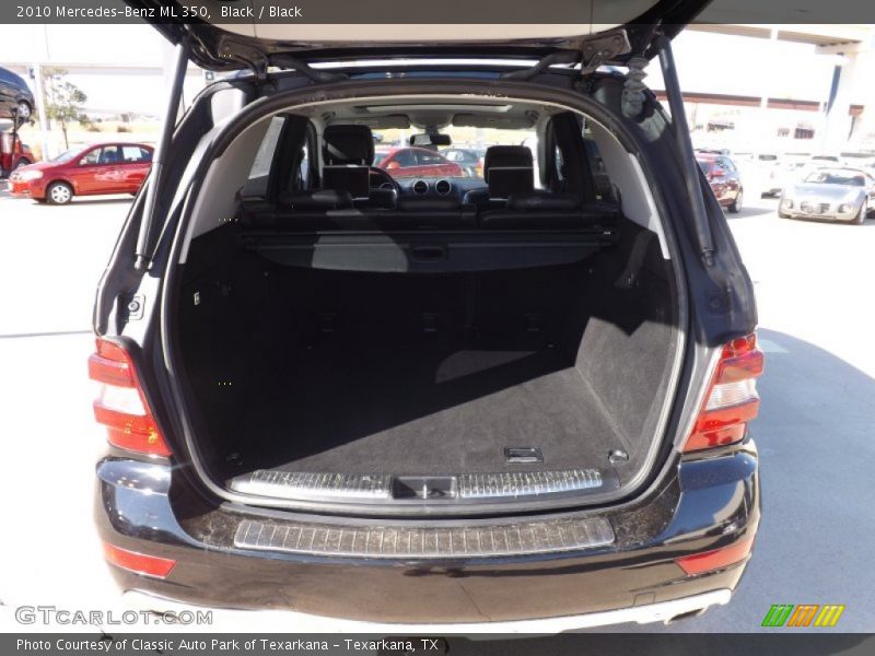 Black / Black 2010 Mercedes-Benz ML 350