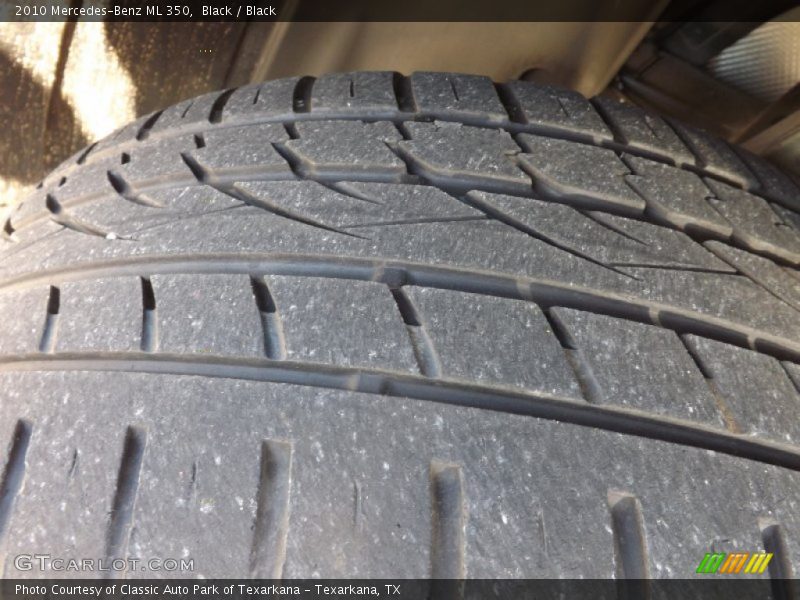 Black / Black 2010 Mercedes-Benz ML 350