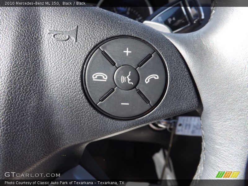 Black / Black 2010 Mercedes-Benz ML 350