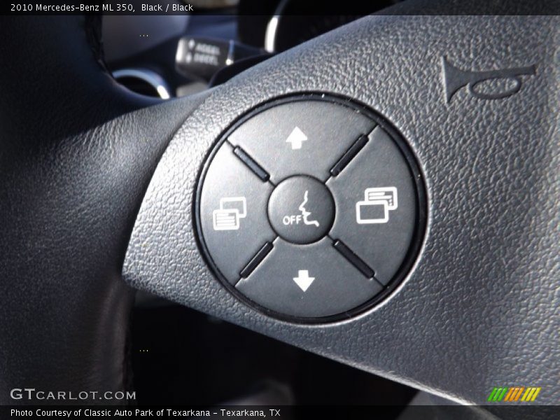 Black / Black 2010 Mercedes-Benz ML 350