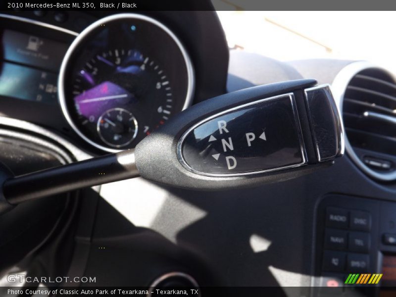Black / Black 2010 Mercedes-Benz ML 350