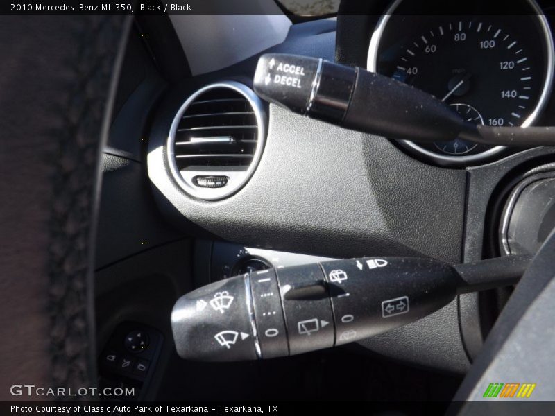 Black / Black 2010 Mercedes-Benz ML 350