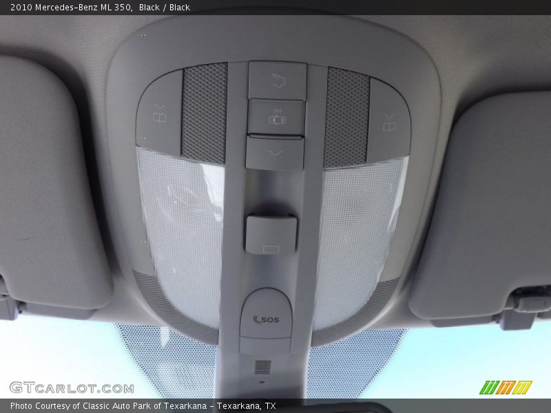 Black / Black 2010 Mercedes-Benz ML 350