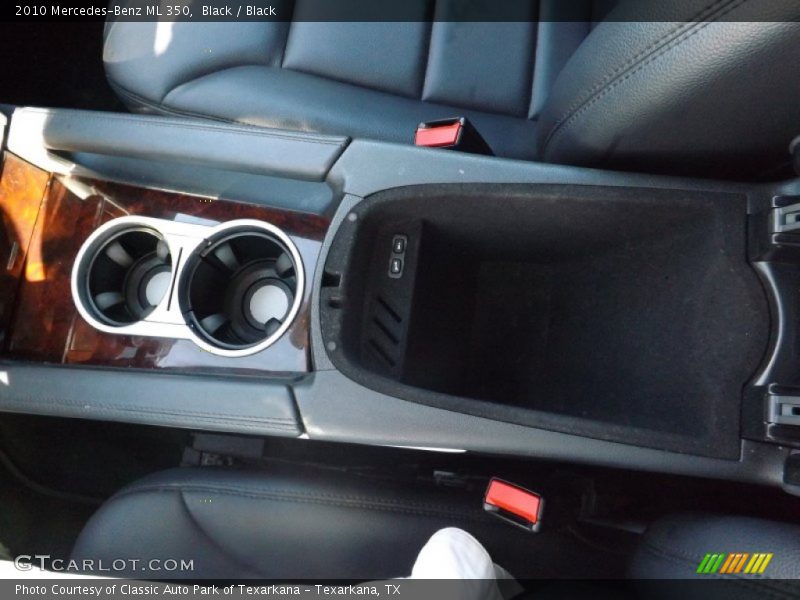 Black / Black 2010 Mercedes-Benz ML 350