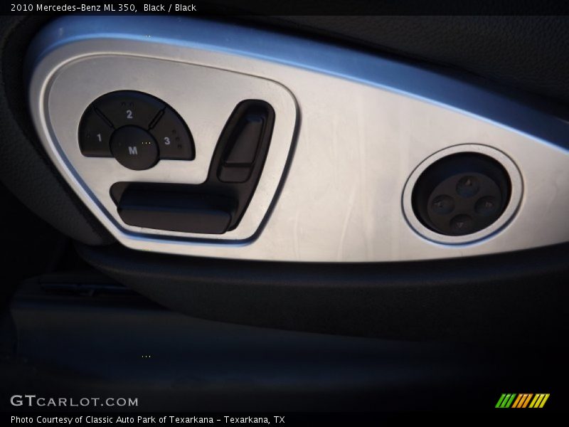 Black / Black 2010 Mercedes-Benz ML 350