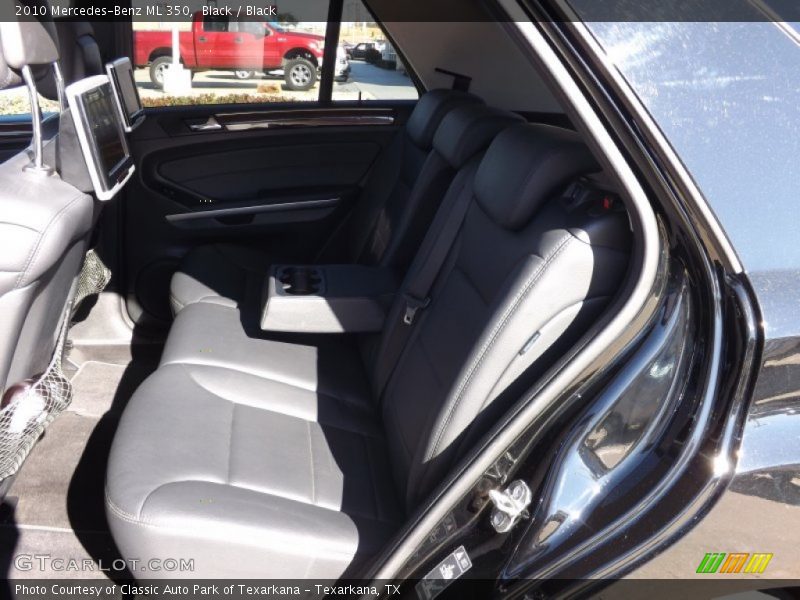 Black / Black 2010 Mercedes-Benz ML 350