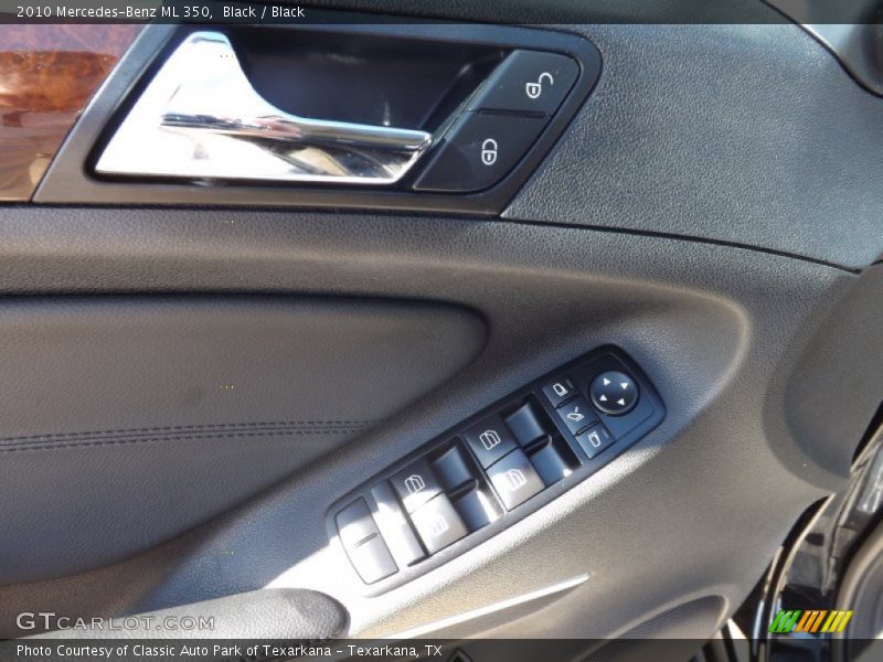 Black / Black 2010 Mercedes-Benz ML 350