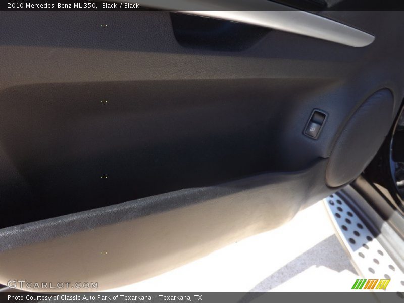 Black / Black 2010 Mercedes-Benz ML 350