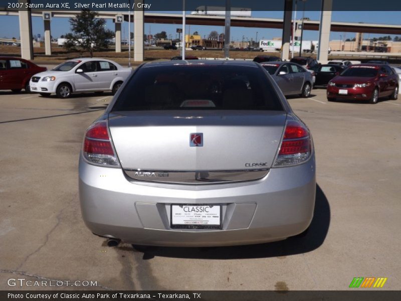 Silver Pearl Metallic / Gray 2007 Saturn Aura XE