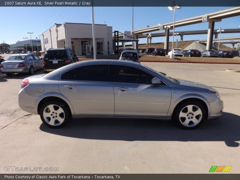 Silver Pearl Metallic / Gray 2007 Saturn Aura XE