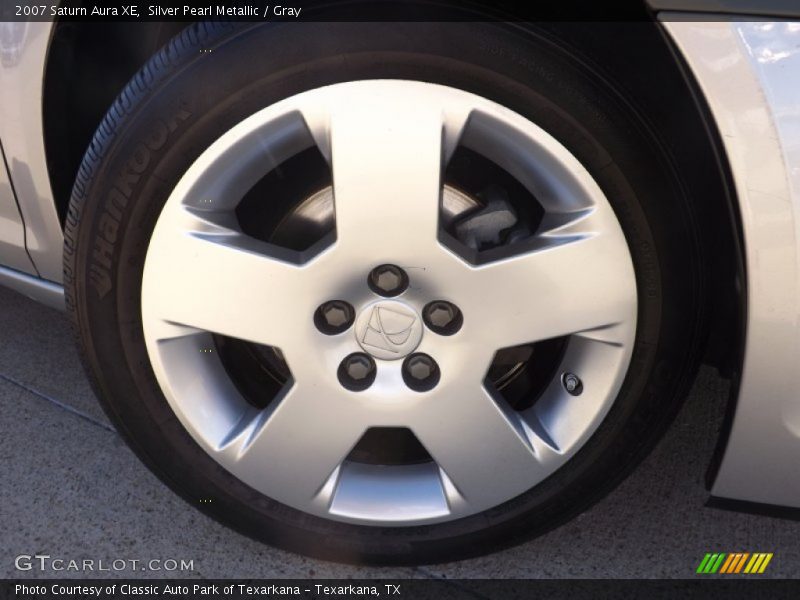 Silver Pearl Metallic / Gray 2007 Saturn Aura XE