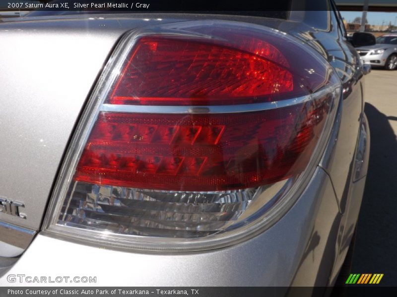 Silver Pearl Metallic / Gray 2007 Saturn Aura XE