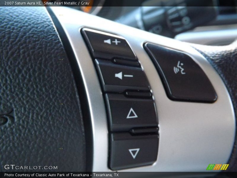 Silver Pearl Metallic / Gray 2007 Saturn Aura XE