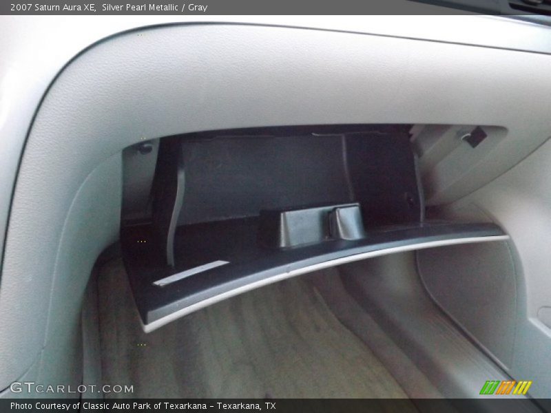 Silver Pearl Metallic / Gray 2007 Saturn Aura XE