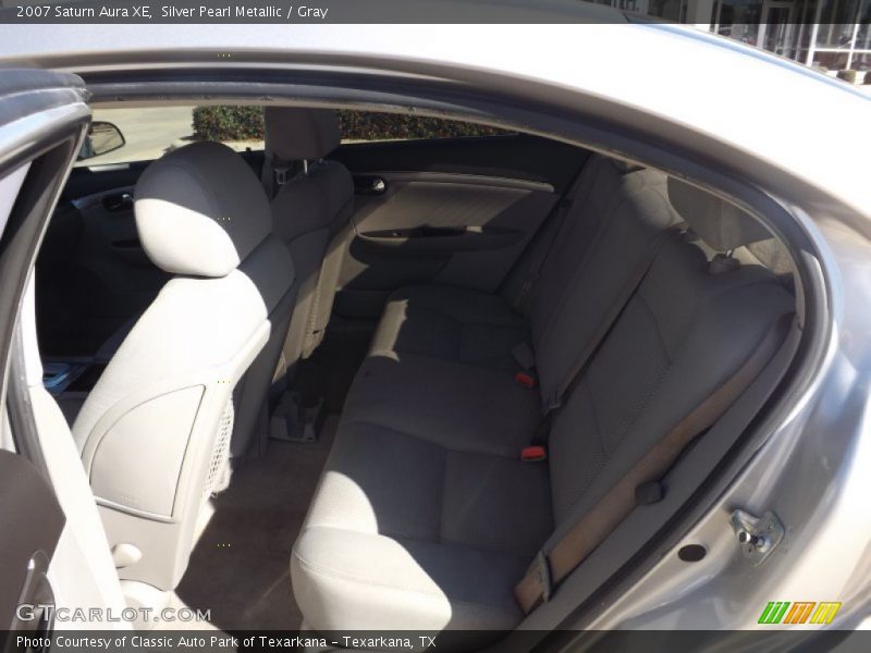 Silver Pearl Metallic / Gray 2007 Saturn Aura XE