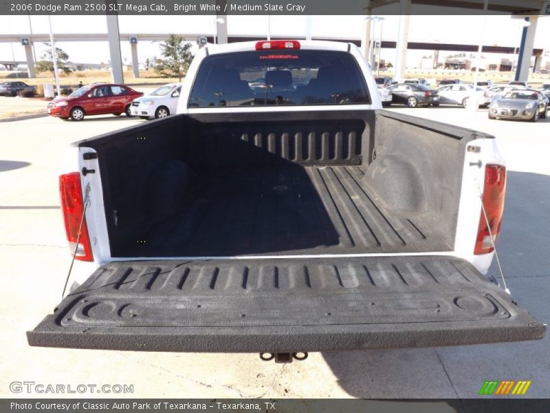 Bright White / Medium Slate Gray 2006 Dodge Ram 2500 SLT Mega Cab