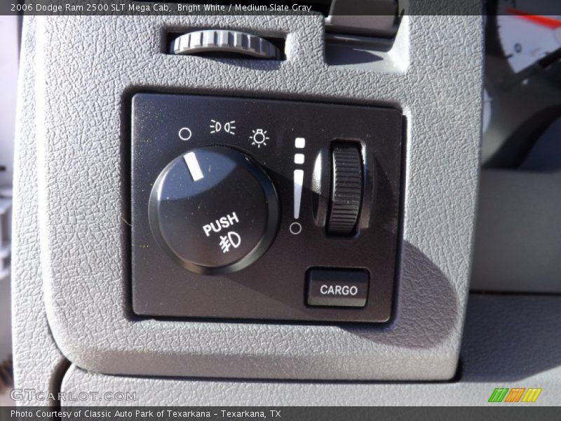 Bright White / Medium Slate Gray 2006 Dodge Ram 2500 SLT Mega Cab