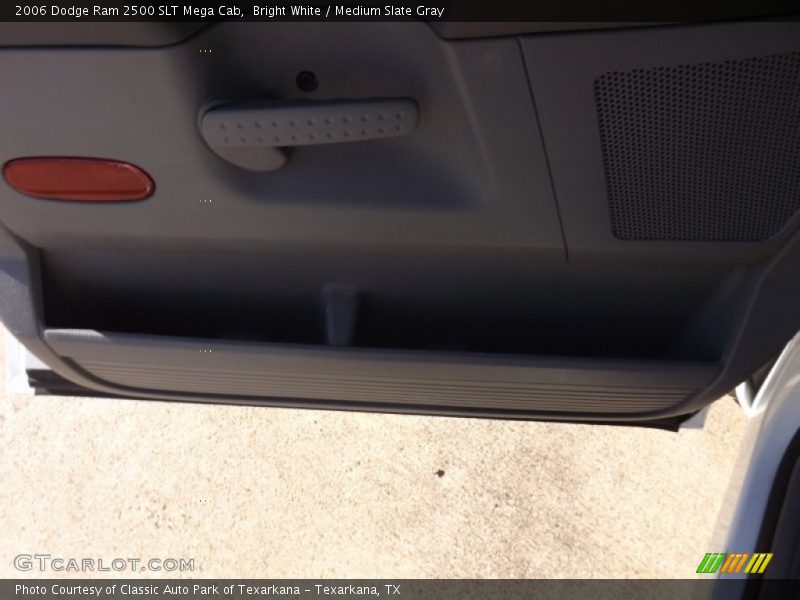 Bright White / Medium Slate Gray 2006 Dodge Ram 2500 SLT Mega Cab