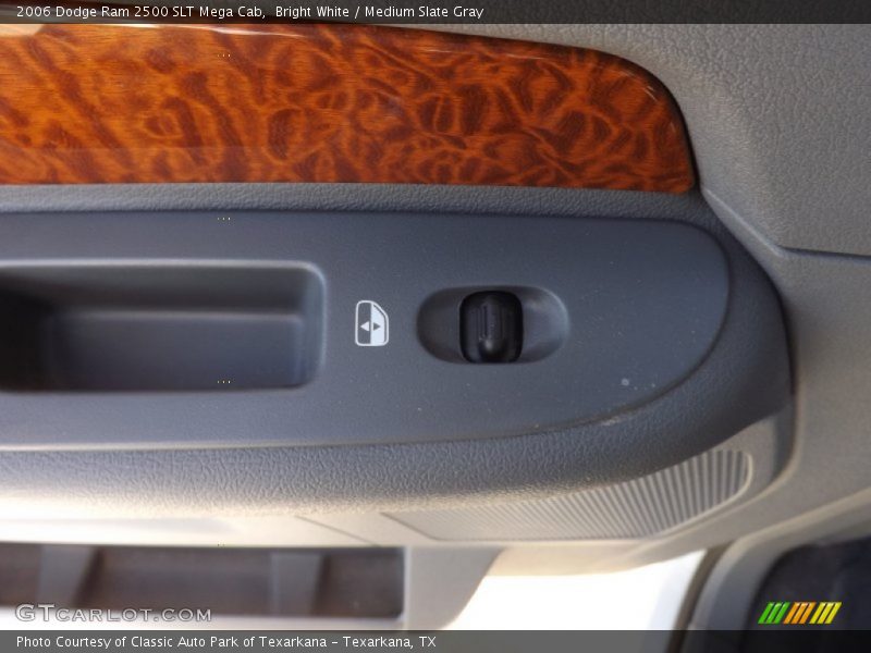Bright White / Medium Slate Gray 2006 Dodge Ram 2500 SLT Mega Cab