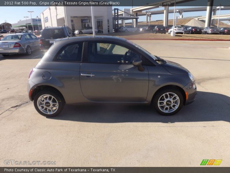 Grigio (Grey) / Tessuto Grigio/Nero (Grey/Black) 2012 Fiat 500 Pop