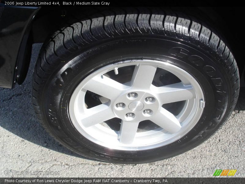 Black / Medium Slate Gray 2006 Jeep Liberty Limited 4x4