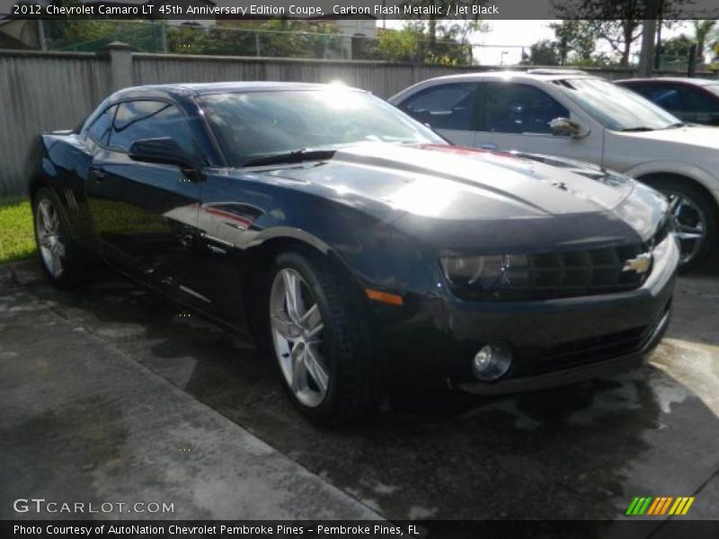 Carbon Flash Metallic / Jet Black 2012 Chevrolet Camaro LT 45th Anniversary Edition Coupe