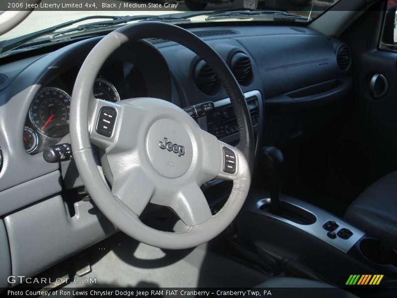 Black / Medium Slate Gray 2006 Jeep Liberty Limited 4x4