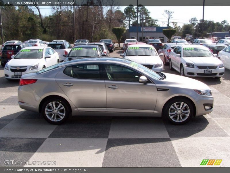 Bright Silver / Beige 2012 Kia Optima EX