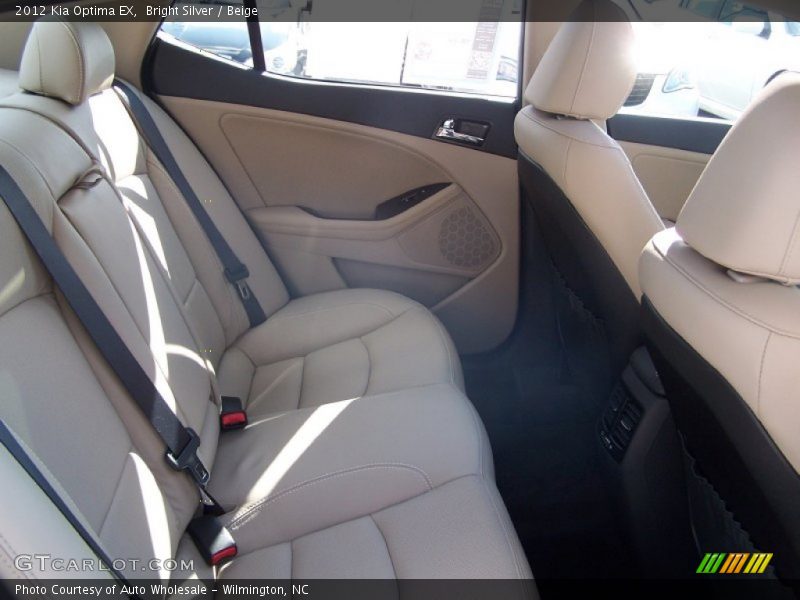 Bright Silver / Beige 2012 Kia Optima EX