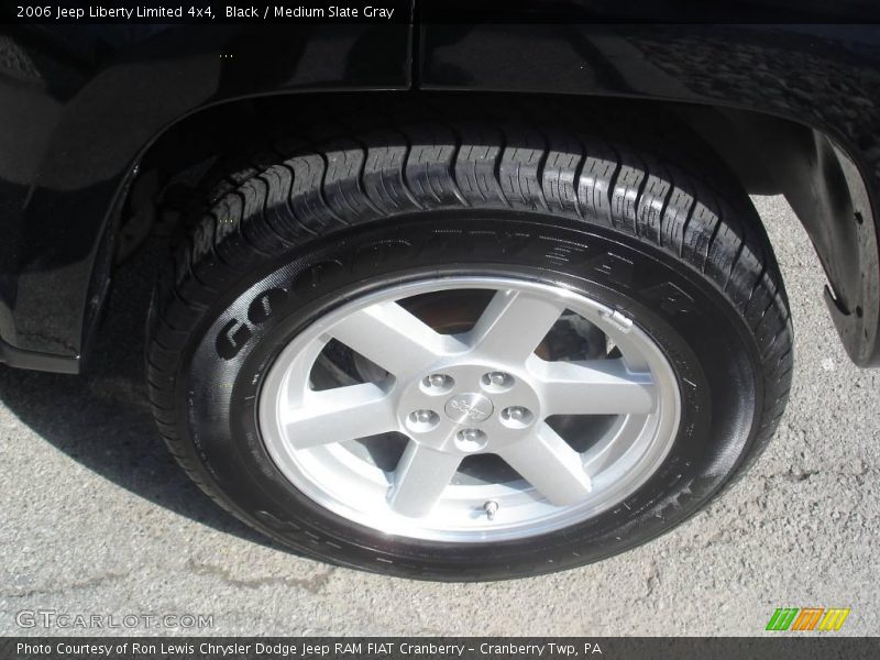 Black / Medium Slate Gray 2006 Jeep Liberty Limited 4x4