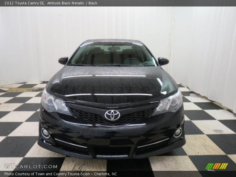 Attitude Black Metallic / Black 2012 Toyota Camry SE